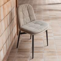 Dutchbone Eetkamerstoel 'Jade' kleur Beige