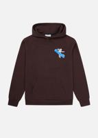Off The Pitch Brown Oversized Hoodie