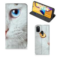 Samsung Galaxy M30s | M21 | Hoesje maken | Witte Kat