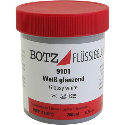 Glazuur voor klei, wit, 200 ml/ 1 Doosje