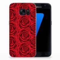 Samsung Galaxy S7 | TPU Case | Red Roses
