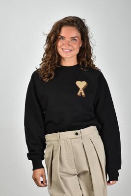 Ami Paris trui ADC Patch USW771.747 noir