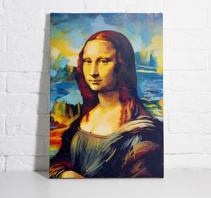 Mona Lisa impressionistische stijl Canvas schilderij kunst