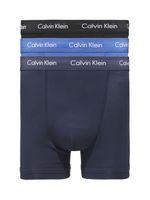 Calvin Klein - 3p Trunk - Cotton Stretch - 4KU, Maat:S