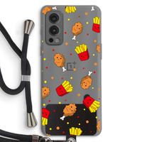 Chicken 'n Fries: OnePlus Nord 2 5G Transparant Hoesje met koord