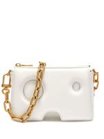 Off-White pochette Burrow à fermeture zippée - Blanc