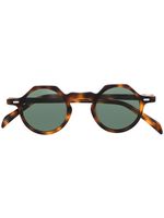 Lesca lunettes de soleil Yoga - Marron