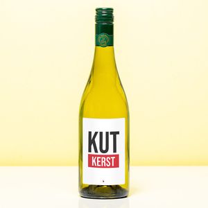 Wijnfles Kut Kerst - Wit (Sauvignon Blanc)