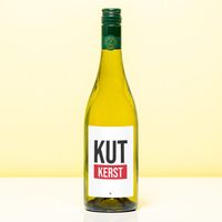Wijnfles Kut Kerst - Wit (Sauvignon Blanc)