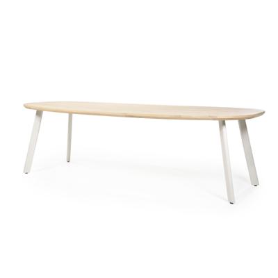 Eleonora Deens Ovale Eettafel 'Dion' Eiken, 260 x 110cm