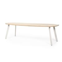 Eleonora Deens Ovale Eettafel 'Dion' Eiken, 260 x 110cm