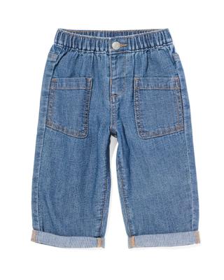 HEMA Babybroek comfy fit denim denim (denim)