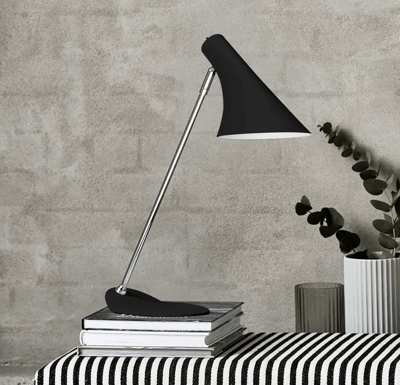 Bureaulamp tafellamp &apos;Vanila&apos; Nordlux zwart schakelaar E14 fitting 44cm