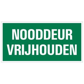 Pick veiligweg nooddeur vrijlaten - Pickup