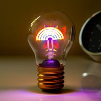 Oplaadbare LED Filament Lamp - Regenboog - thumbnail