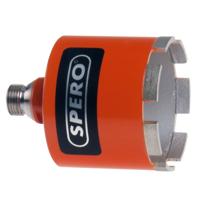 Spero 82mm diamant dozenboor 6 segmenten nat - S292082