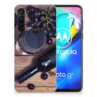 Motorola Moto G8 Power | Siliconen Case | Wijn