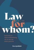 Law for Whom? (Paperback)