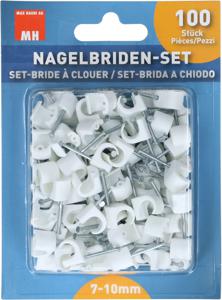 Max Hauri 135545 Assortiment spijkerclips 135545 1 stuk(s)