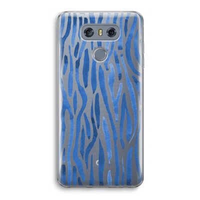 Blauwe nerven: LG G6 Transparant Hoesje
