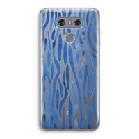 Blauwe nerven: LG G6 Transparant Hoesje