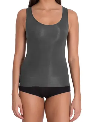 J&C correctie hemd breed bandje 6408 - Shapewear singlet - Correctie - S - Grijs- Corrigerend ondergoed - S- Corrigerend ondergoed - S- - S- -