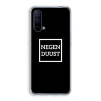 Negenduust black: OnePlus Nord CE 5G Transparant Hoesje