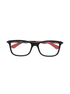 RAY-BAN JUNIOR lunettes de vue bicolores à monture rectangulaire - Noir