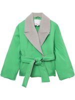 3.1 Phillip Lim doudoune à taille ceinturée - Vert - thumbnail