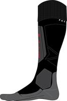 Falke SK5 Expert Women Skisok Dames Black-Mix 39-40 Falke SK5 Expert Women Skisok Dames Black-Mix 39-40