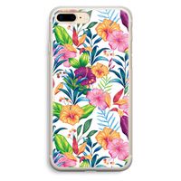 Tropisch 2: iPhone 7 Plus Transparant Hoesje