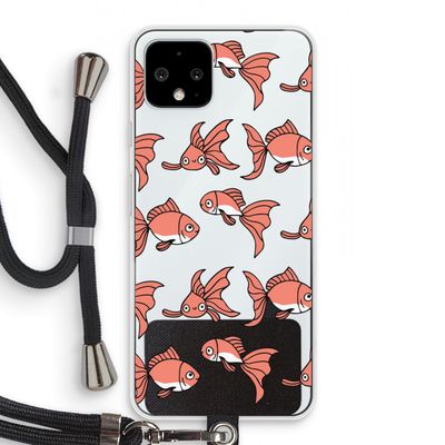 Blub: Pixel 4 Transparant Hoesje met koord