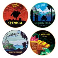 Sonic - The Hedgehog Coaster 4-Pack