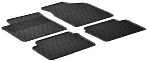 Rubbermatten passend voor Hyundai i10 2008-2013 (T-Design 4-delig + montageclips) GL0195