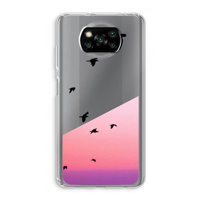Fly away: Xiaomi Poco X3 Pro Transparant Hoesje
