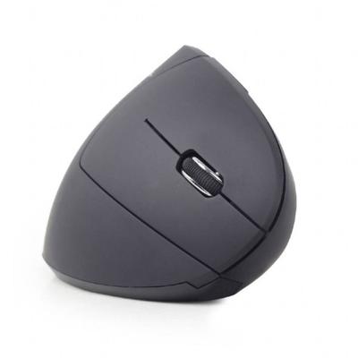 Gembird MUSW-ERGO-01 Ergonomische muis Radiografisch Optisch Zwart 6 Toetsen 1600 dpi Ergonomisch