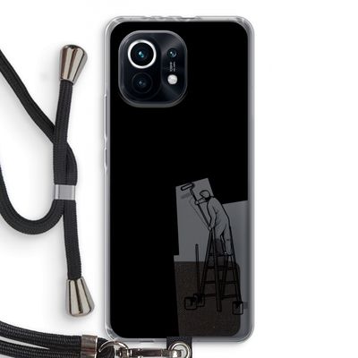 Musketon Painter: Xiaomi Mi 11 Transparant Hoesje met koord