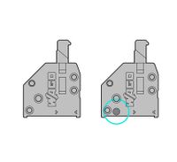 WAGO 250-412 Veerkrachtklemblok 0.50 mm² Aantal polen 12 Grijs 1 stuk(s) - thumbnail