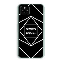 Negenduust geometrisch: Google Pixel 5a 5G Transparant Hoesje Negenduust geometrisch: Google Pixel 5a 5G Transparant Hoesje