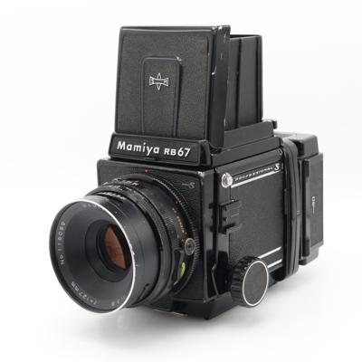 Mamiya RB67 Pro S + Mamiya Sekor C 127mm F/3.8 + 120 film back occasion
