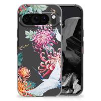 Google Pixel 9 Pro XL | TPU Hoesje | Bird Flowers