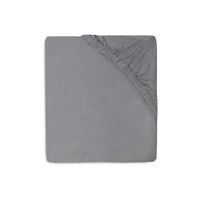 Jollein hoeslaken jersey 60 x 120 cm Soft Grey/Storm Grey (2-pack) Maat