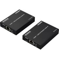 SpeaKa Professional SP-HDE-350 HDMI HDMI-extender Via netwerkkabel RJ45 KVM-functie (Keyboard, Video, Mouse) 150 m SpeaKa Professional SP-HDE-350 HDMI HDMI-extender Via netwerkkabel RJ45 KVM-functie (Keyboard, Video, Mouse) 150 m