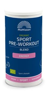 Mattisson Organic sport pre-workout energy blend (300 gr)