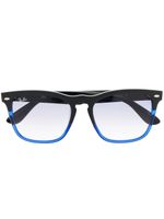 Ray-Ban lunettes de soleil rectangulaires Steve - Bleu