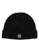 Philipp Plein bonnet à patch logo - Noir - thumbnail