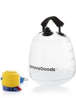 Met water gevulde kettlebel voor fitnesstraining met oefengids Fibell InnovaGoods (8435527822996)