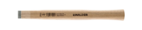 Halder Kunststofhamersteel | voor hoofd-d. 40, 45 + 50mm lengte 315mm | hickory | 1 stuk - 3566.040 3566.040