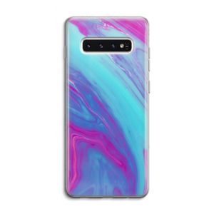 Zweverige regenboog: Samsung Galaxy S10 4G Transparant Hoesje