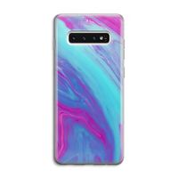 Zweverige regenboog: Samsung Galaxy S10 4G Transparant Hoesje